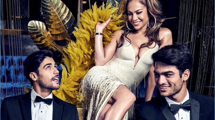 Alessandro Dellisola & Matteo Bocelli Join Jennifer Lopez for Guess Campaign