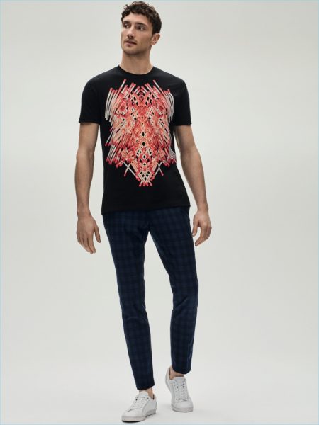 T-Shirt £65 Hugo Trousers £80 Label Lab at House of Fraser
