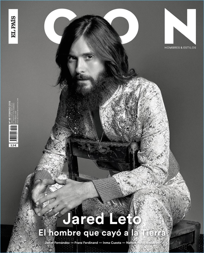Jared Leto covers the latest issue of Icon El País.