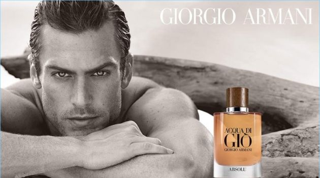 Jason Morgan Takes a Swim for Giorgio Armani Acqua di Giò Absolu Campaign Jason Morgan stars in the Giorgio Armani Acqua di Giò Absolu fragrance campaign.