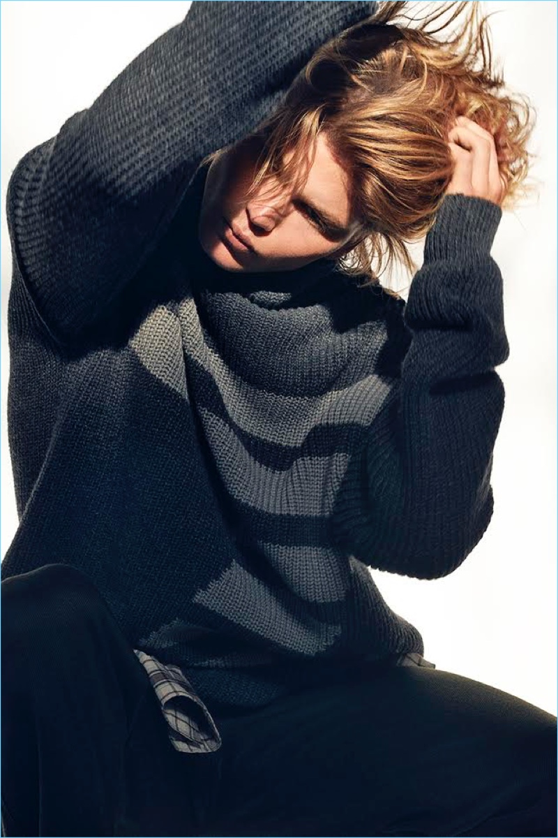 Jordan Barrett 2018 GQ Portugal Cover Photo Shoot 002