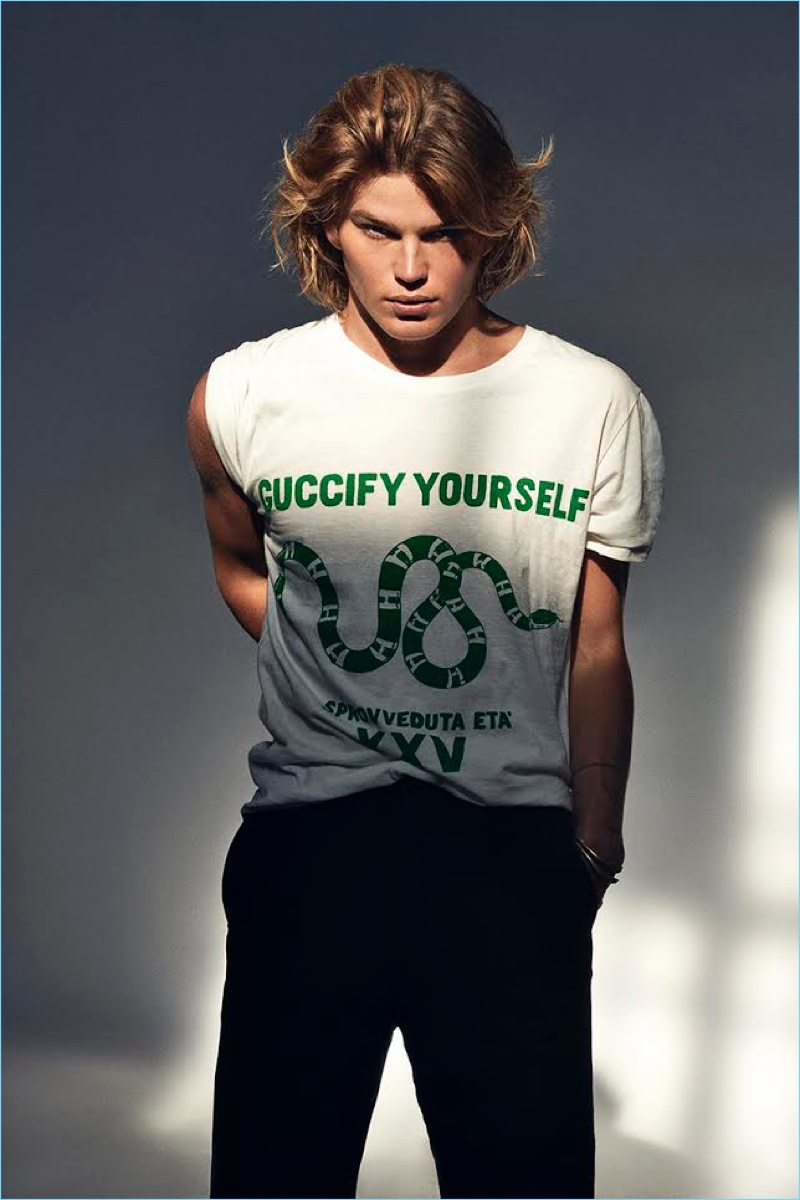 Jordan Barrett 2018 GQ Portugal Cover Photo Shoot 005