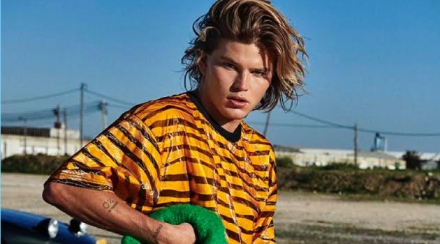 Jordan Barrett is the Wild Child, Covers GQ Portugal Jordan Barrett is the Wild Child, Covers GQ Portugal