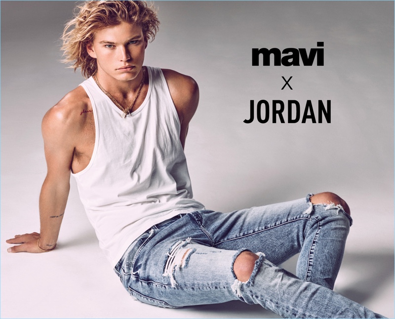 Mavi enlists Jordan Barrett as the star of its spring-summer 2018 campaign.