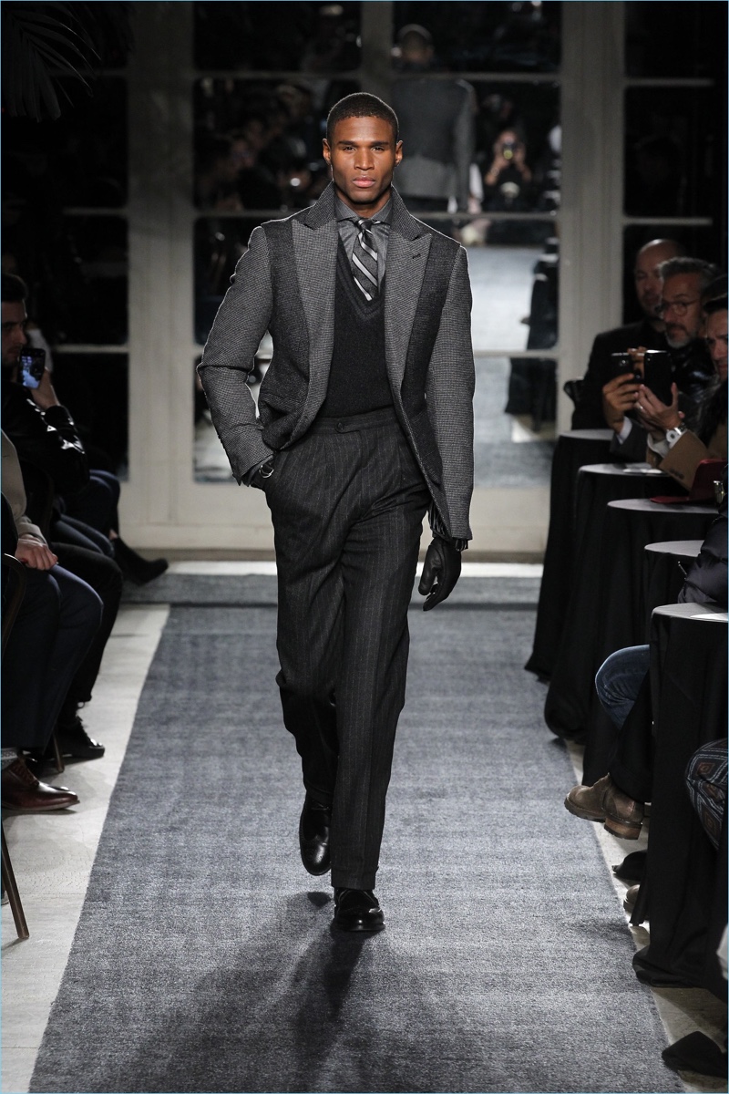 Joseph Abboud Fall 2018 Men #39 s Collection Runway