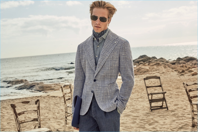 L.B.M. 1911 enlists Jules Raynal as the face of its spring-summer 2018 collection.