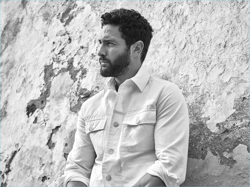 Connecting with Mango Man, Noah Mills stars in the brand's spring-summer 2018 campaign.