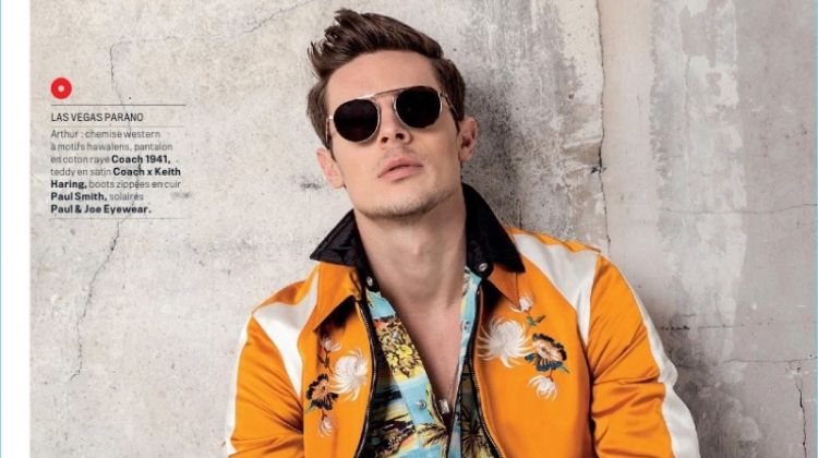 Arthur Devalbray & Paul-Alexandre Haubtmann Rock Prints for Men’s Fitness France