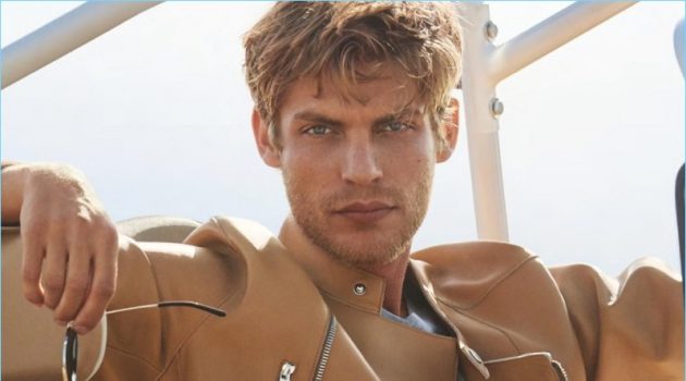 Baptiste Radufe Goes on Vacation for Michael Kors Spring '18 Campaign Baptise Radufe stars in Michael Kors' spring-summer 2018 campaign.