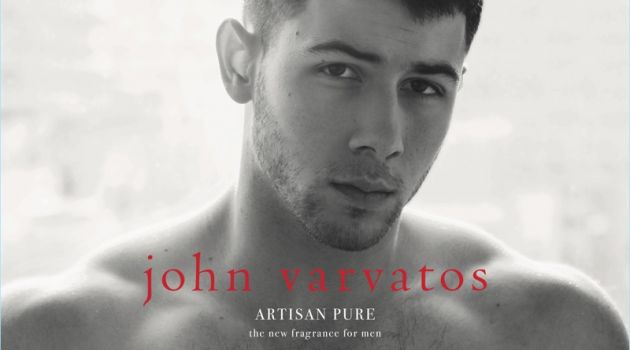 Nick Jonas Fronts John Varvatos Artisan Pure Campaign Nick Jonas fronts the fragrance campaign for John Varvatos Artisan Pure.