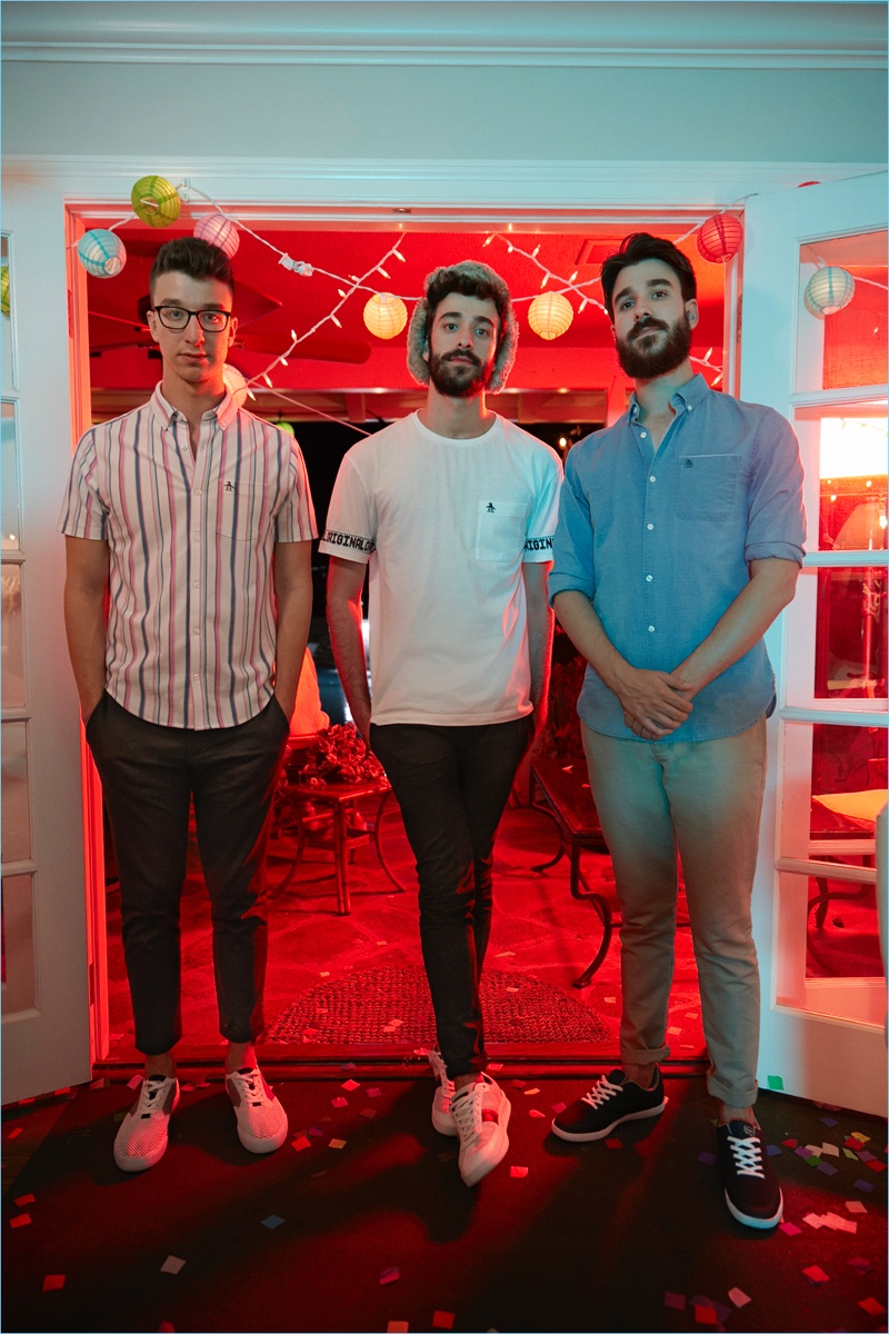 Original Penguin enlists New York-based band AJR to star in its spring-summer 2018 campaign.