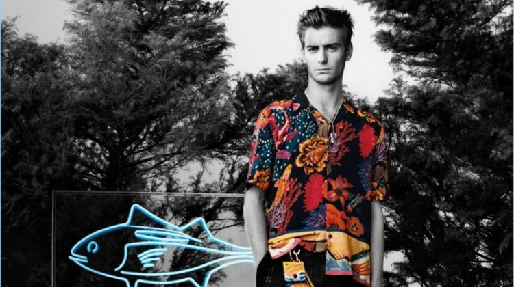 Ben Allen Embraces Tropical Style for Paul Smith Spring ’18 Campaign
