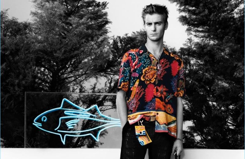 Ben Allen Embraces Tropical Style for Paul Smith Spring ’18 Campaign