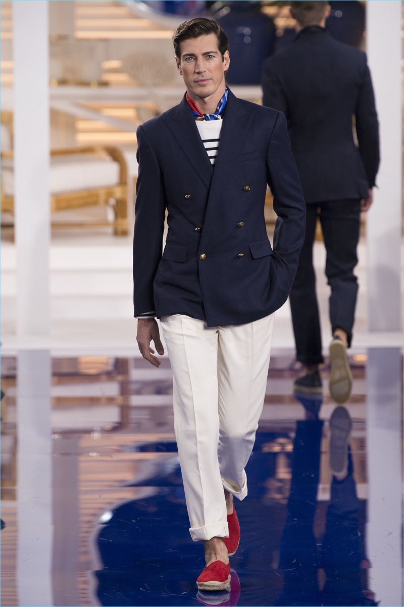 Ralph Lauren Spring 2018 Men's Collection Runway