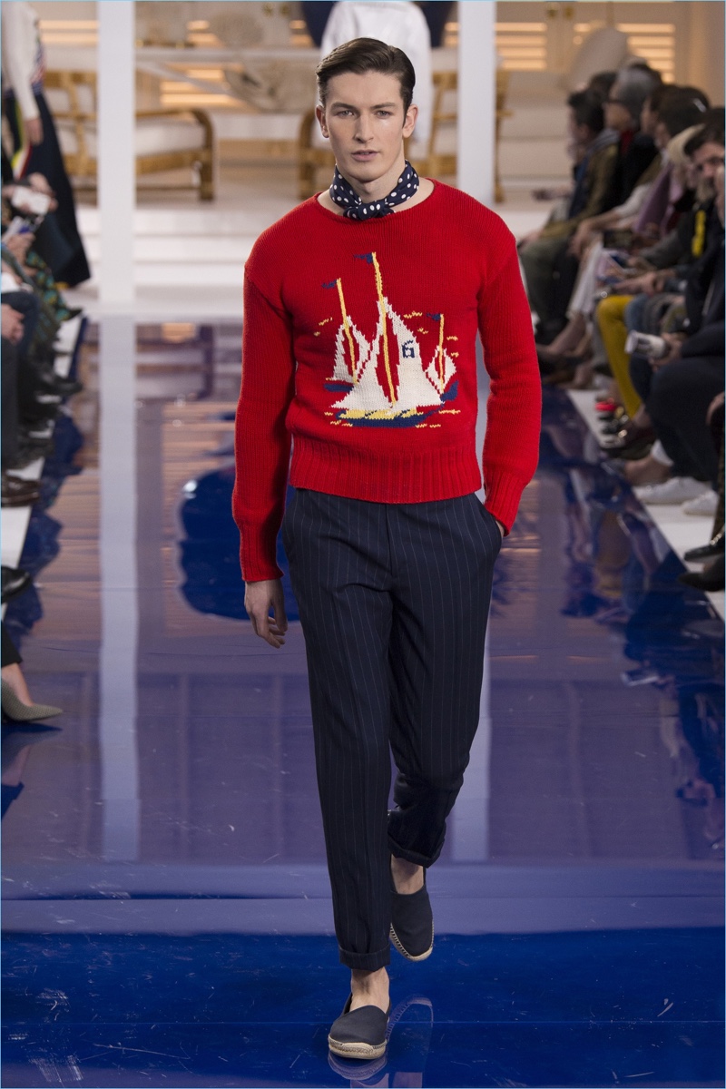 Ralph Lauren Spring 2018 Men's Collection Runway