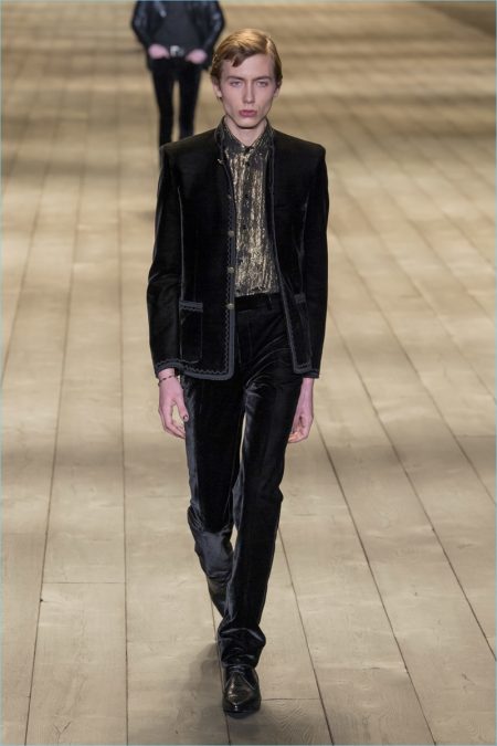 Saint Laurent Fall Winter 2018 Mens Collection 003