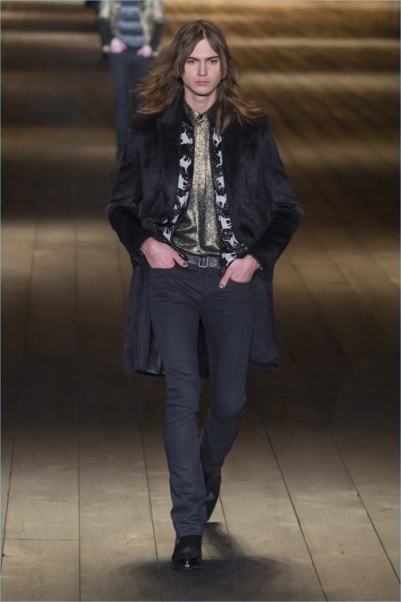 Saint Laurent Fall Winter 2018 Mens Collection 015