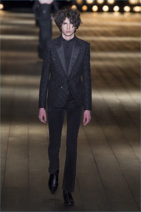 Saint Laurent Fall Winter 2018 Mens Collection 020