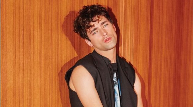 Sean O'Pry Models Designer Looks for Vogue Korea Sean O'Pry Models Designer Looks for Vogue Korea