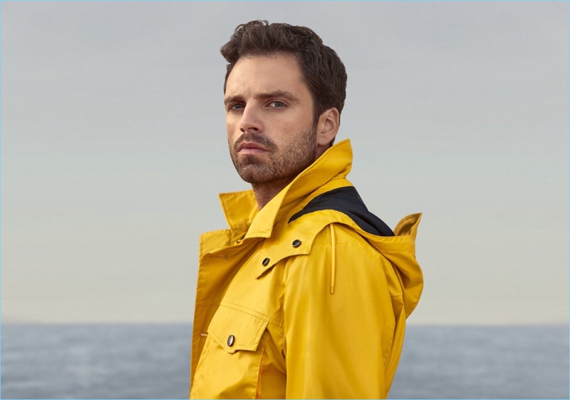Sebastian Stan stars in a spring-summer 2018 campaign for BOSS.