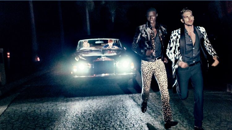 Fernando Cabral and Adam Senn star in Tom Ford's spring-summer 2018 campaign.