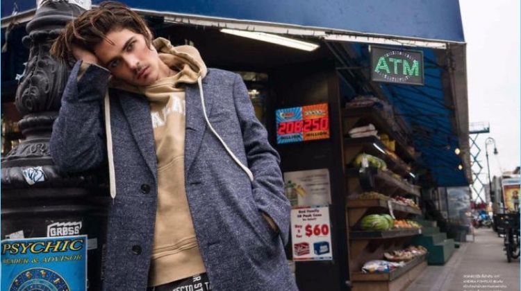 Urban Romance: Will Peltz Stars in L’Officiel Hommes Thailand Cover Shoot