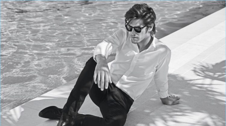 Vinnie Woolston Stars in Yves Saint Laurent L’Homme Cologne Bleue Fragrance Campaign