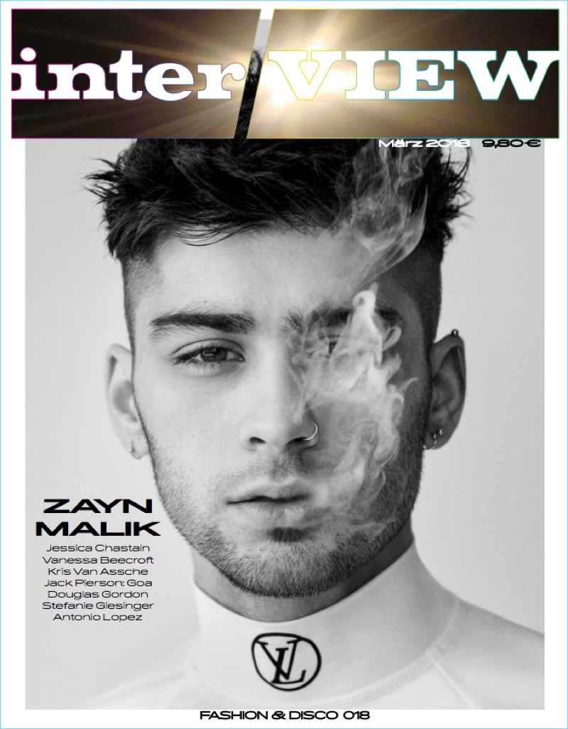 Zayn Malik covers the latest issue of Interview Germany. » Zayn Malik Covers Interview Germany, Wears Louis Vuitton Zayn Malik covers the latest issue of Interview Germany.