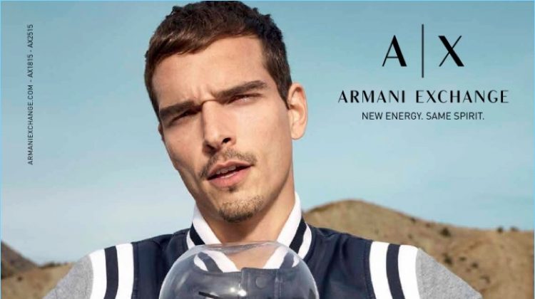 Alexandre Cunha reunites with Armani Exchange for its spring-summer 2018 watches campaign.