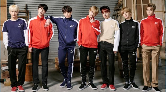 BTS Embraces Sporty Style for Puma Campaign BTS star in a Puma campaign to mark their collaboration.