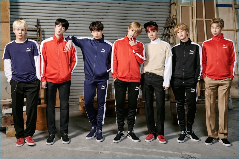 BTS Is the New Global Ambassador for Puma