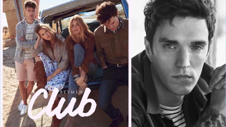 Beymen Club enlists Filip Hrivnak, Camille Rowe, Julia Jamin, and Josh Beech as the stars of its spring-summer 2018 campaign.