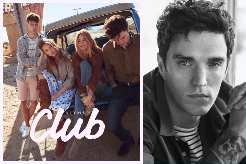 Beymen Club enlists Filip Hrivnak, Camille Rowe, Julia Jamin, and Josh Beech as the stars of its spring-summer 2018 campaign.