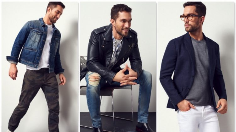 Tobias Sorensen Rocks Denim Looks for Bloomingdale’s
