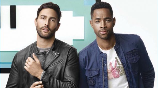Noah Mills & Jay Ellis Front 100% Bloomingdale's Campaign Bloomingdale's enlists Noah Mills and Jay Ellis to showcase the latest from John Varvatos Star USA.