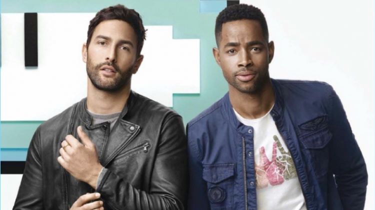 Bloomingdale's enlists Noah Mills and Jay Ellis to showcase the latest from John Varvatos Star USA.