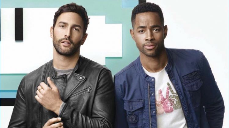 Noah Mills & Jay Ellis Front 100% Bloomingdale’s Campaign
