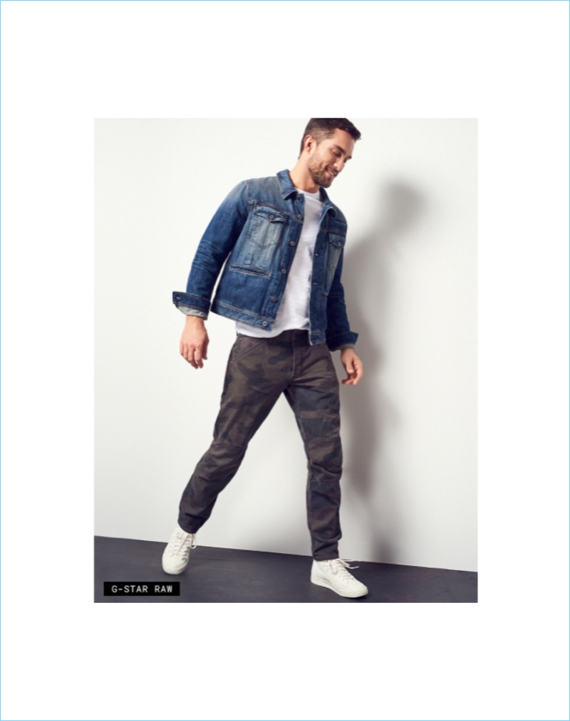 Jacket Required: Tobias Sorensen makes a case for the denim jacket in G-Star Raw.