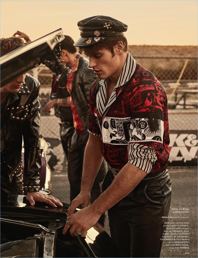 British GQ Style 2018 Editorial Sons of Aloha 002