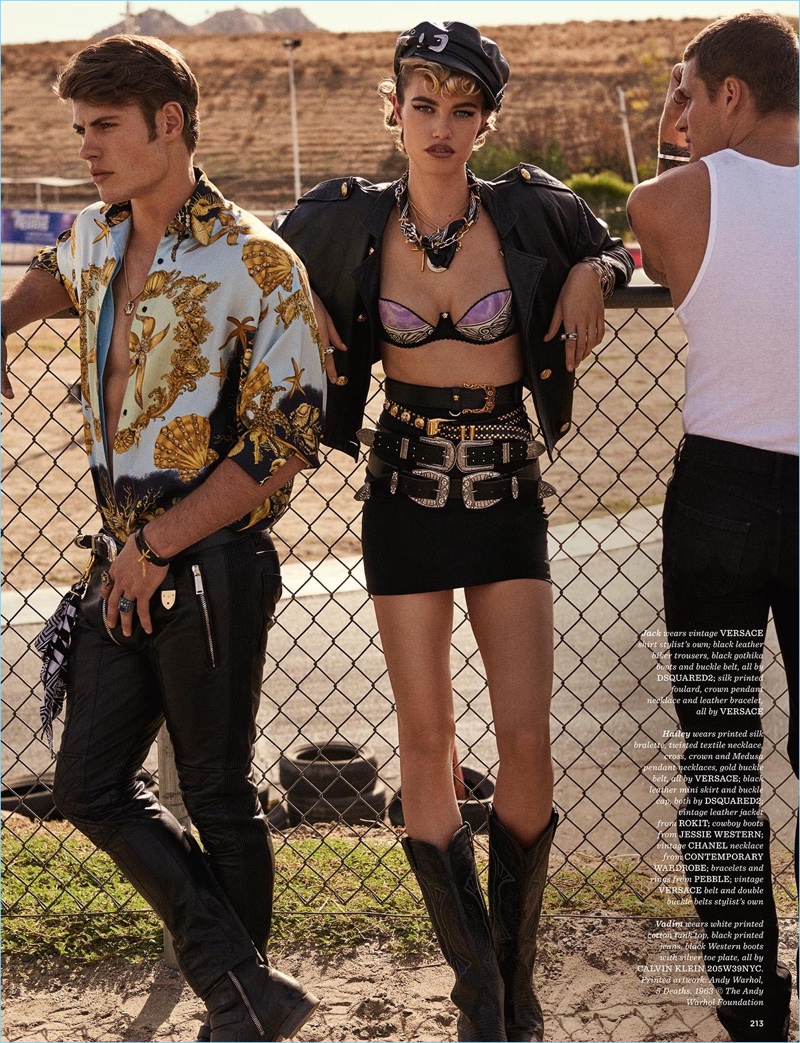 British GQ Style 2018 Editorial Sons of Aloha 008