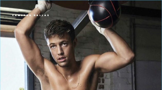Cameron Dallas Gets Sporty with GQ México Shoot Cameron Dallas flexes for GQ México.