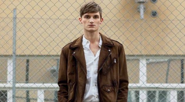 Charlie Westerberg Dons Suede Jackets for King Magazine Charlie Westerberg Dons Suede Jackets for King Magazine