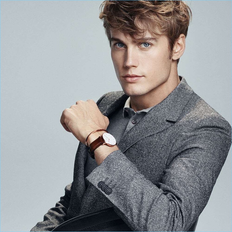 Social media influencer Neels Visser stars in Daniel Wellington's #MyClassic campaign.