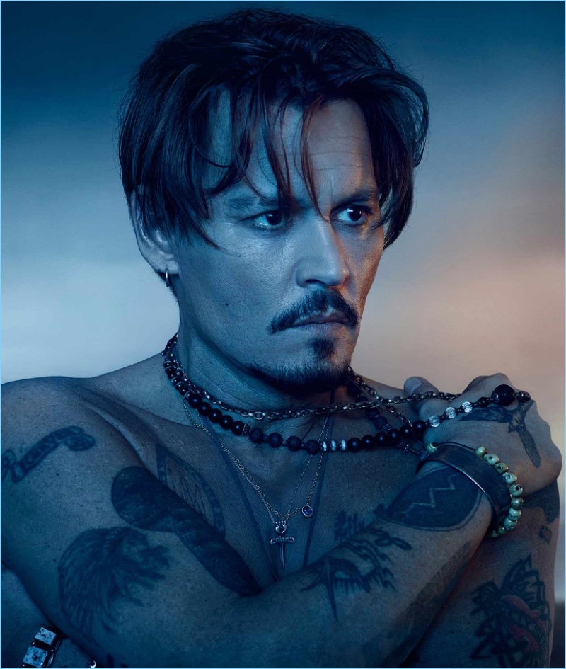 Johnny Depp stars in the fragrance campaign for Dior Sauvage.