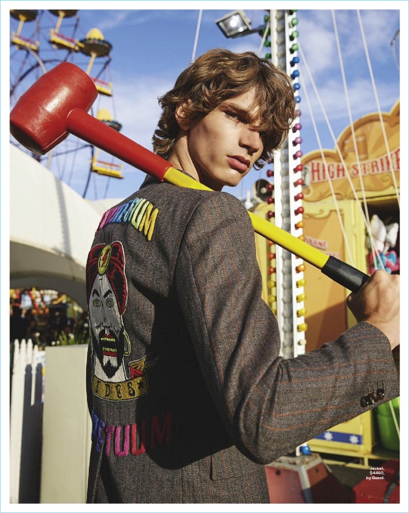 Reservere Kiks flise Erik van Gils | GQ Australia | Gucci | 2018 | Editorial | The Fashionisto