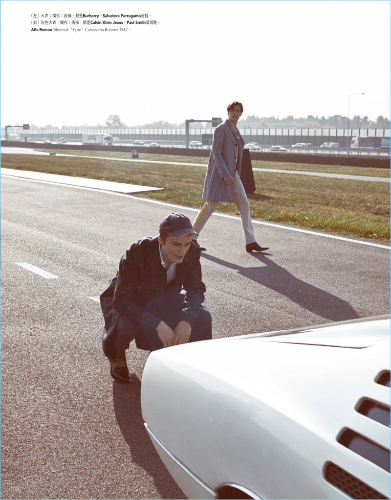 The World of Speed: Jack Chambers, Rogier Bosschaart & Brodie Scott for GQ Taiwan