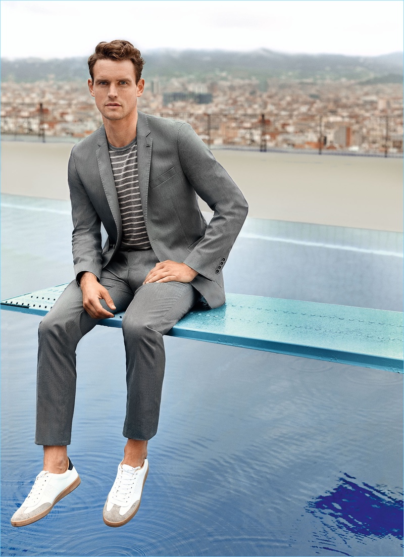 Digel enlists Guy Robinson to front its spring-summer 2018 campaign.