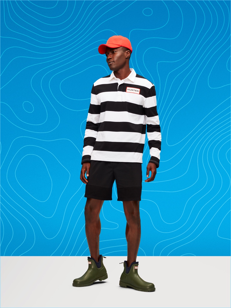 Making a case for bold stripes, Remi wears a look from Target's Hunter collaboration. » Hunter Brings Outdoors Vibe to Target with Spring Collaboration Making a case for bold stripes, Remi wears a look from Target's Hunter collaboration.