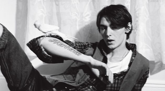Jared Manhardt Rocks Denim & Leather for 10 Men Jared Manhardt Rocks Denim & Leather for 10 Men