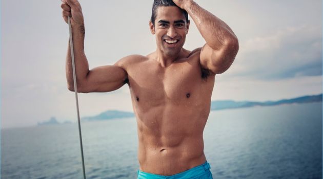Jeremy Jauncey Models Orlebar Brown's Summer Sport Collection Jeremy Jauncey connects with Orlebar Brown to unveil its summer collection.